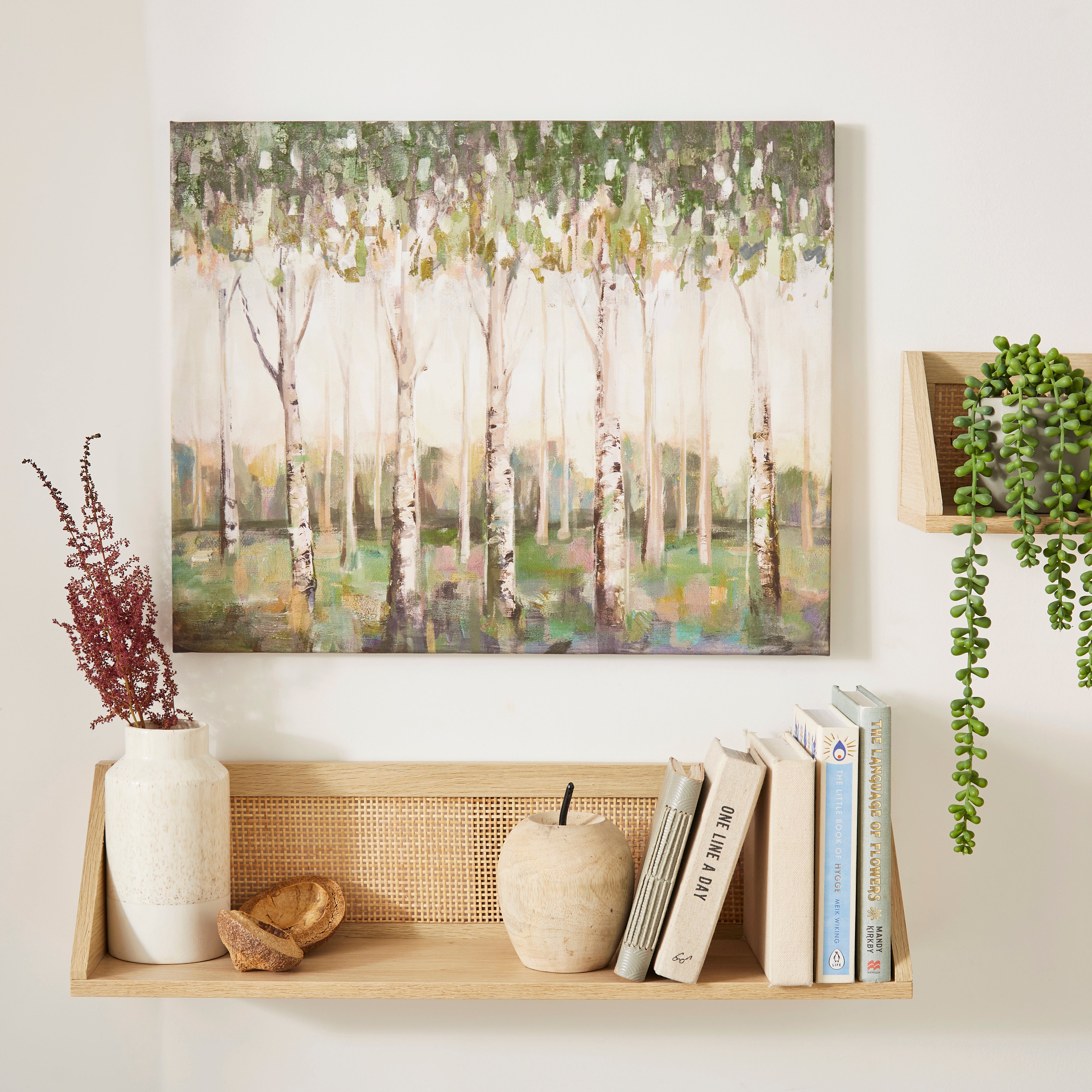 Tree Landscape Canvas 40x50cm Green Price Comparisons | Compare The Build