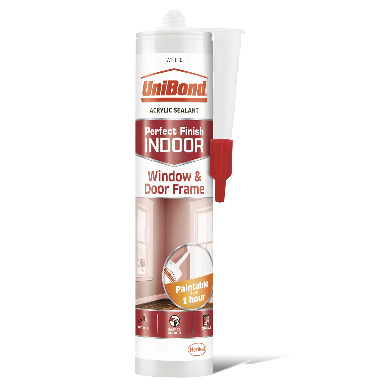 UniBond Indoor Sealant Window & Door White Cartridge - 300ml Price Comparisons | Compare The Build