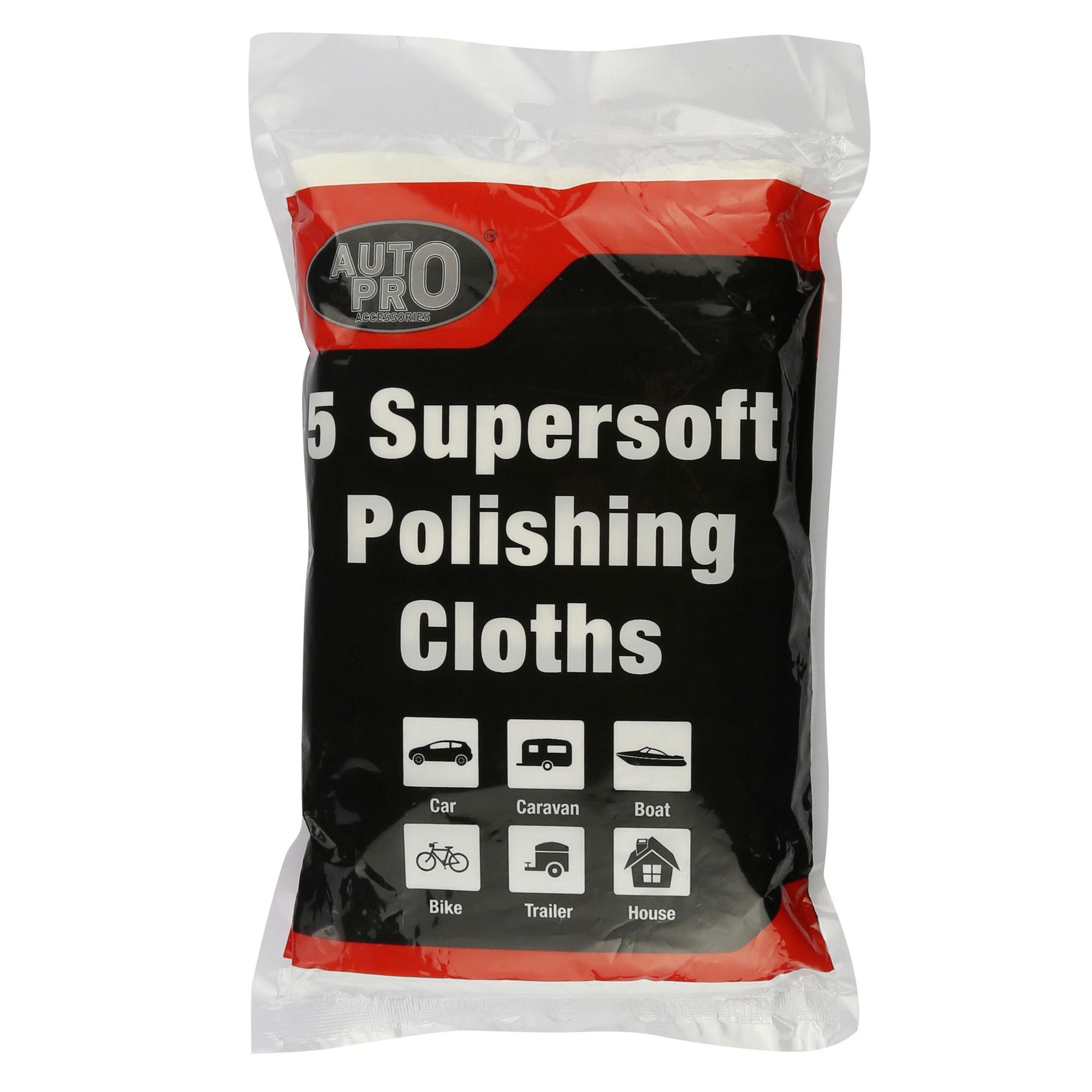 Autopro Accessories Cotton Polishing Cloth, Pack Of 5 Price Comparisons | Compare The Build