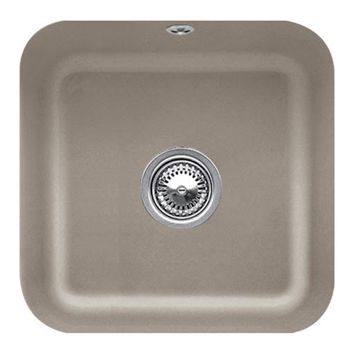 Villeroy & Boch Cisterna 50 Ceramic Undermount 1 Bowl Kitchen Sink with Waste - Timber Price Comparisons | Compare The Build