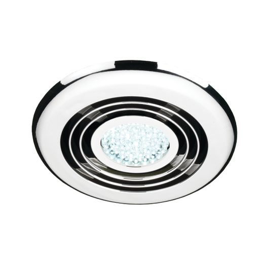 Hib 32700 Cyclone Illuminated Wet Room Fan Chrome Price Comparisons | Compare The Build