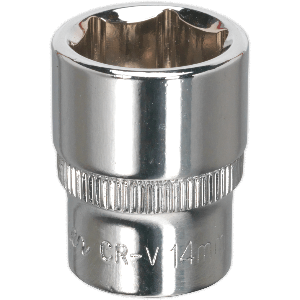 Sealey 1/4" Drive Hexagon WallDrive Socket Metric 1/4" 14mm Price Comparisons | Compare The Build