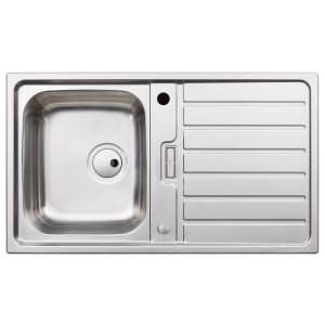 Abode Neron 1 Bowl Compact Kitchen Sink - Stainless Steel Price Comparisons | Compare The Build