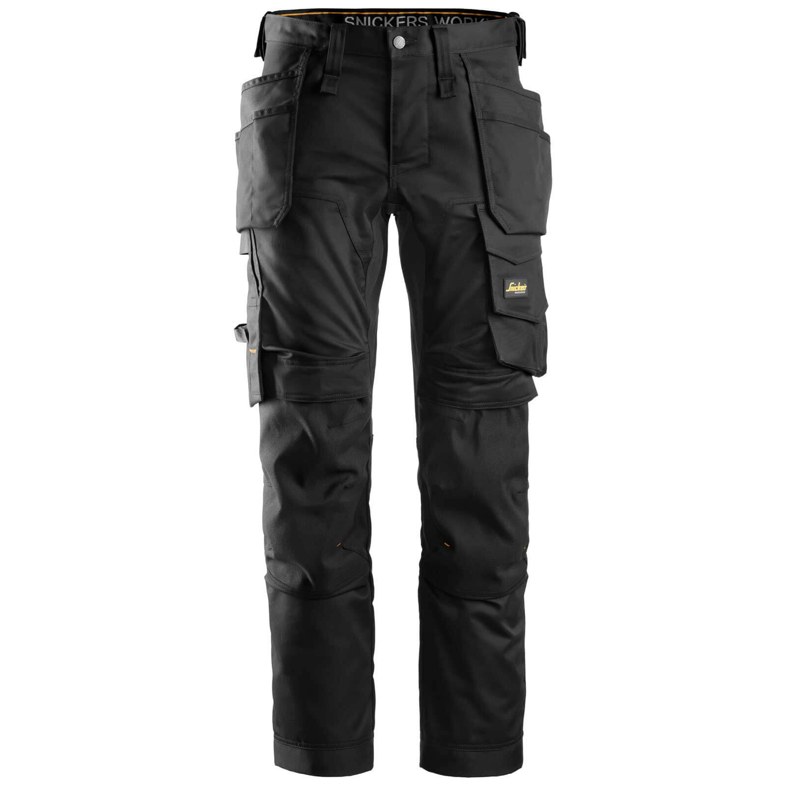 Snickers 6241 Allround Work Stretch Slim Fit Trousers Holster Pockets Black 38" 34" Price Comparisons | Compare The Build