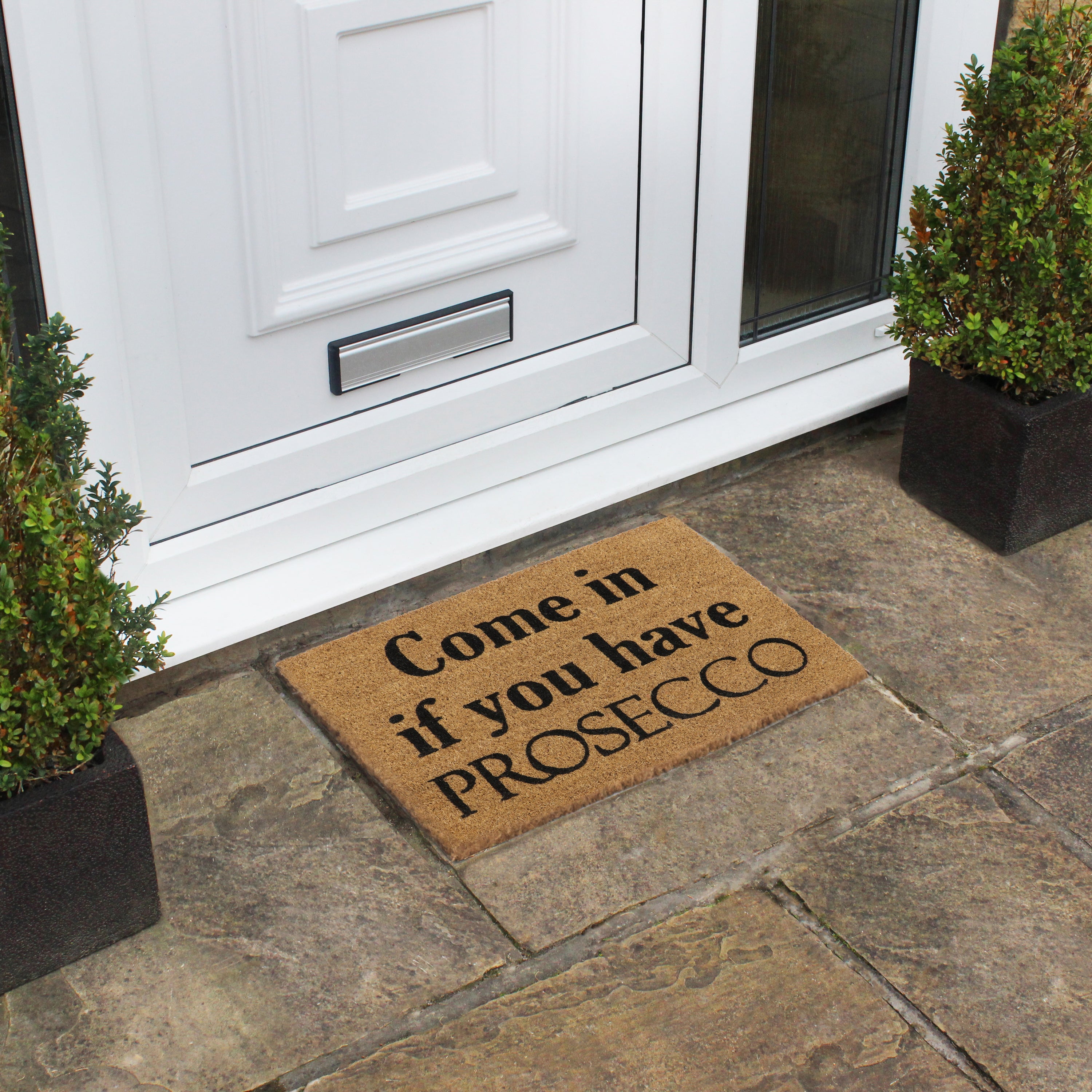 JVL Eco Latex Prosecco Coir Doormat Natural Price Comparisons | Compare The Build