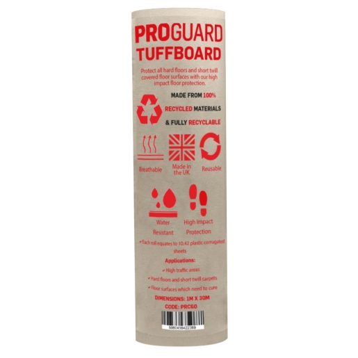 Proguard Extra Heavy Duty Card Floor Protection 50m x 1m Price Comparisons | Compare The Build