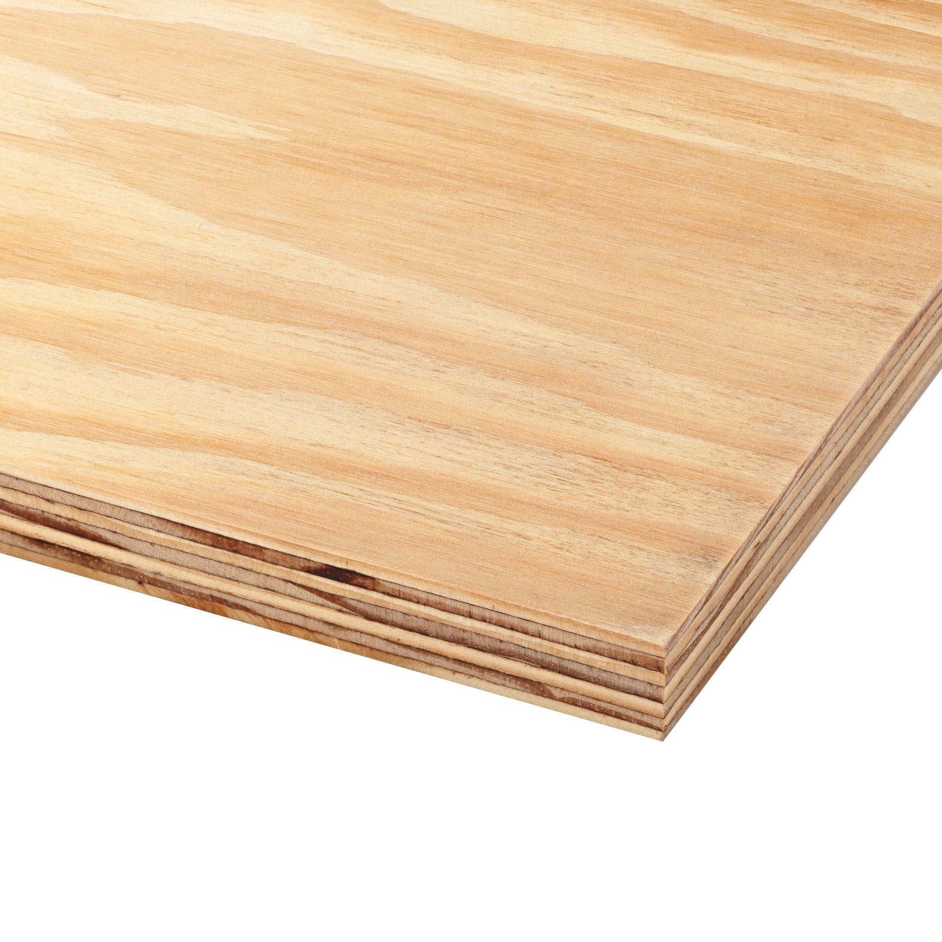 Natural Softwood Plywood Board (L)2.44m (W)1.22m (T)18mm Price Comparisons | Compare The Build