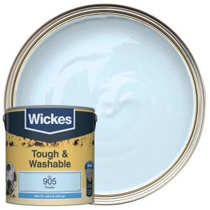 Wickes Tough & Washable Matt Emulsion Paint - Powder No.905 - 2.5L Price Comparisons | Compare The Build