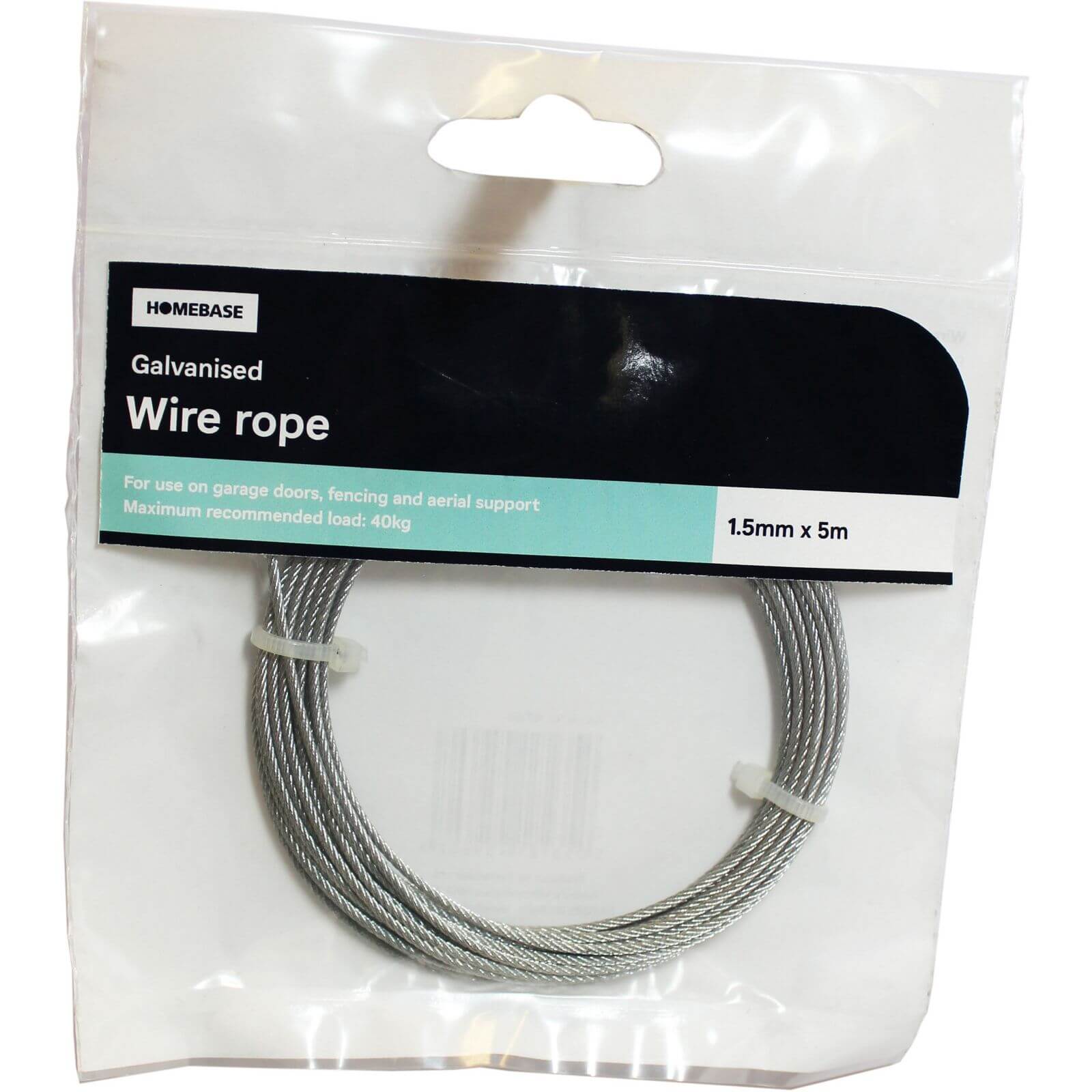 Wire Rope Galvanised Polybag - 0.15 X 5000cm Price Comparisons | Compare The Build
