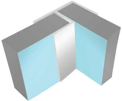 Multipanel Flush Corner Profile Type 100 Bright Polished - MPEXBP Price Comparisons | Compare The Build