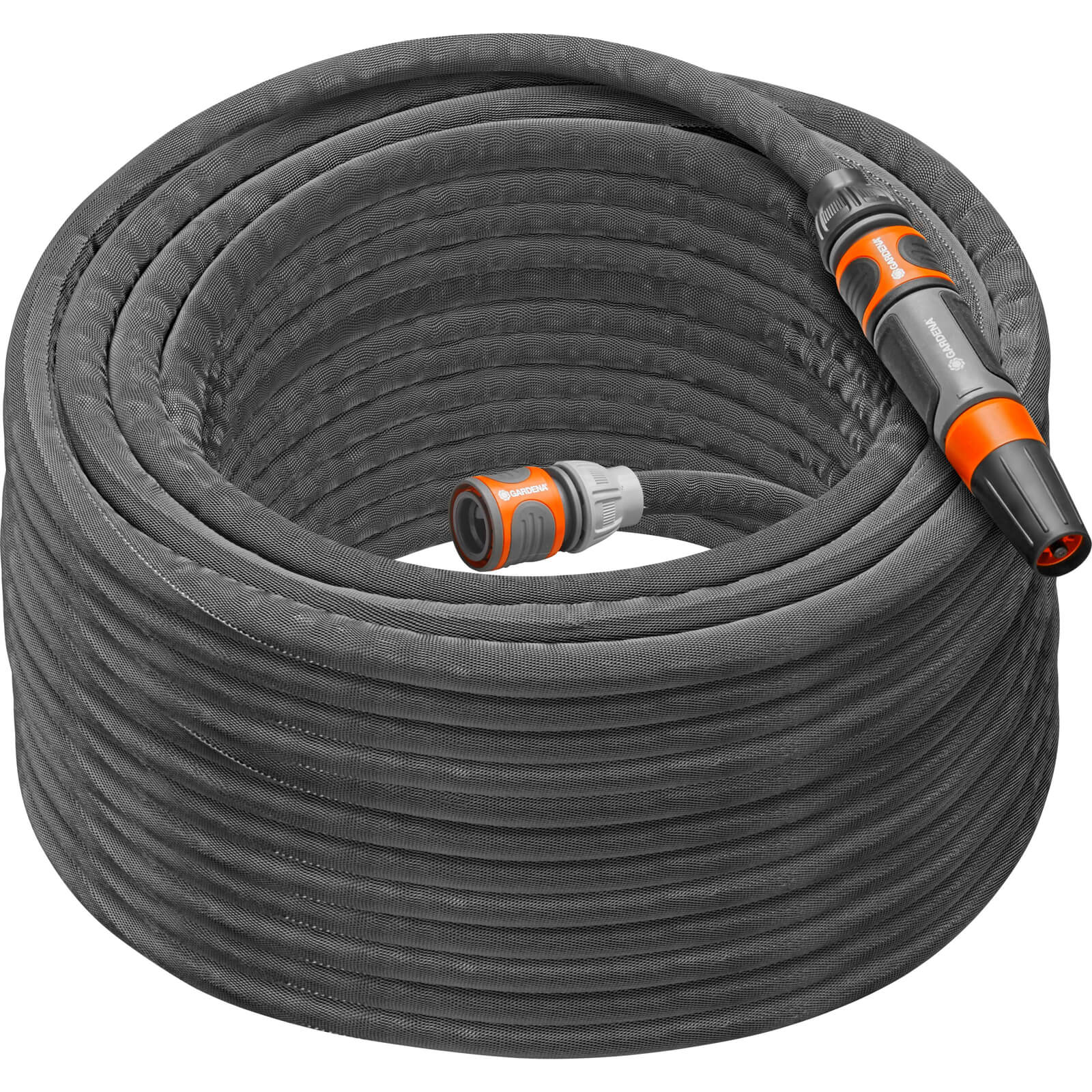 Gardena Liano LIFE Textile Hose Pipe Set 1/2" / 12.5mm 30m Grey Price Comparisons | Compare The Build