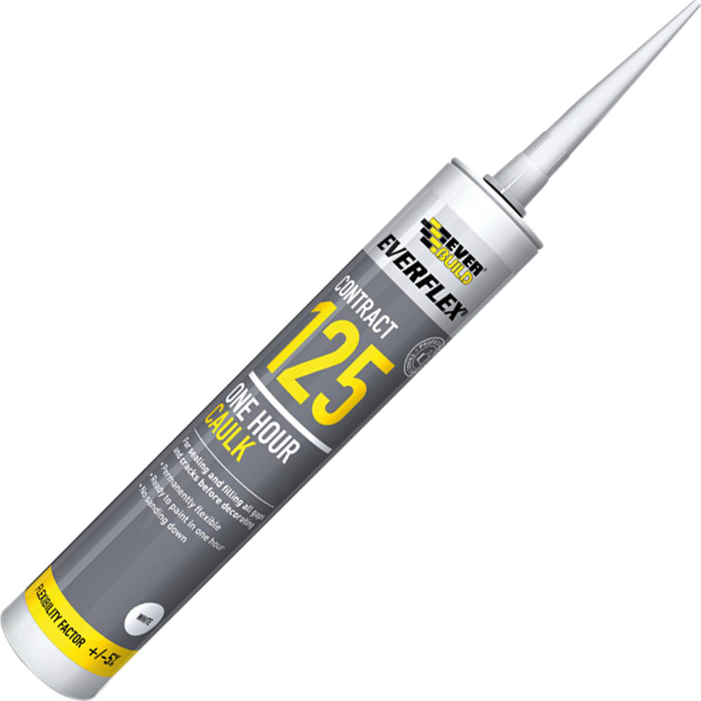 Everbuild One Hour Decorators Caulk White 400ml Price Comparisons | Compare The Build