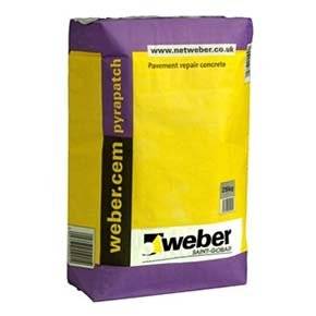 Weber Weber.cem Pyrapatch Mortar Grey 25kg Price Comparisons | Compare The Build