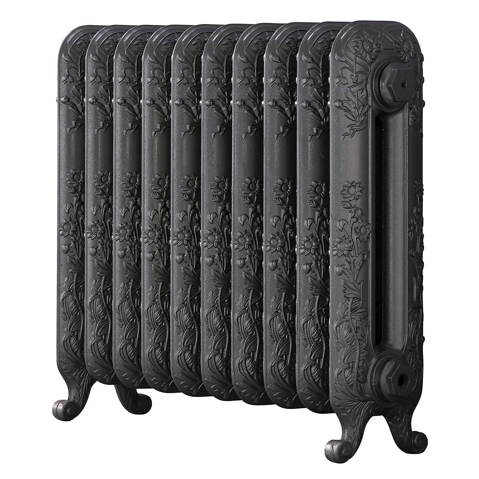 Arroll Cast Iron Radiator 684 X 600 - Cast Grey Price Comparisons | Compare The Build