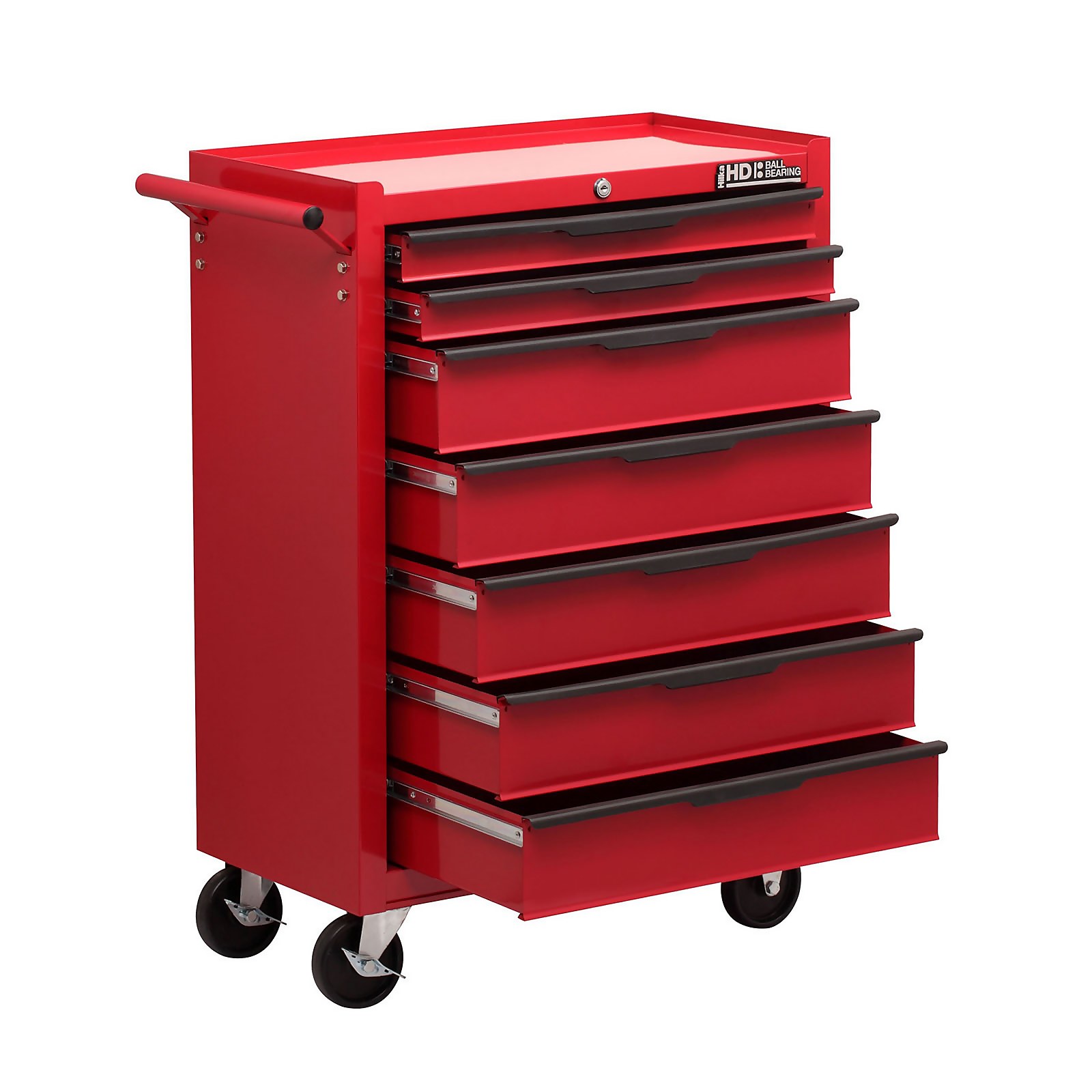 Hilka Heavy Duty 7 Drawer Trolley with Ball Bearing Slides Price Comparisons | Compare The Build