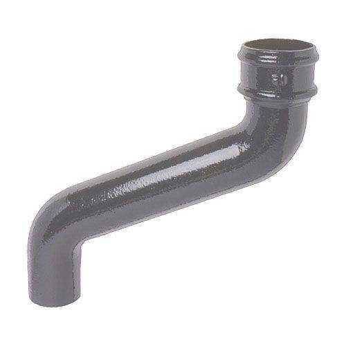 Cast Iron Round Downpipe 305mm Offset Bend 150mm - Primed Finish Hargreaves Foundry R6044 Price Comparisons | Compare The Build
