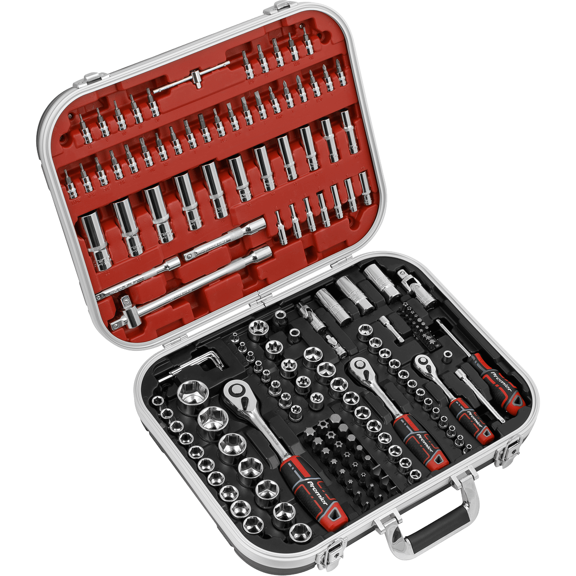 Sealey 172 Piece Combination Drive Socket and Bit Set Combination Price Comparisons | Compare The Build