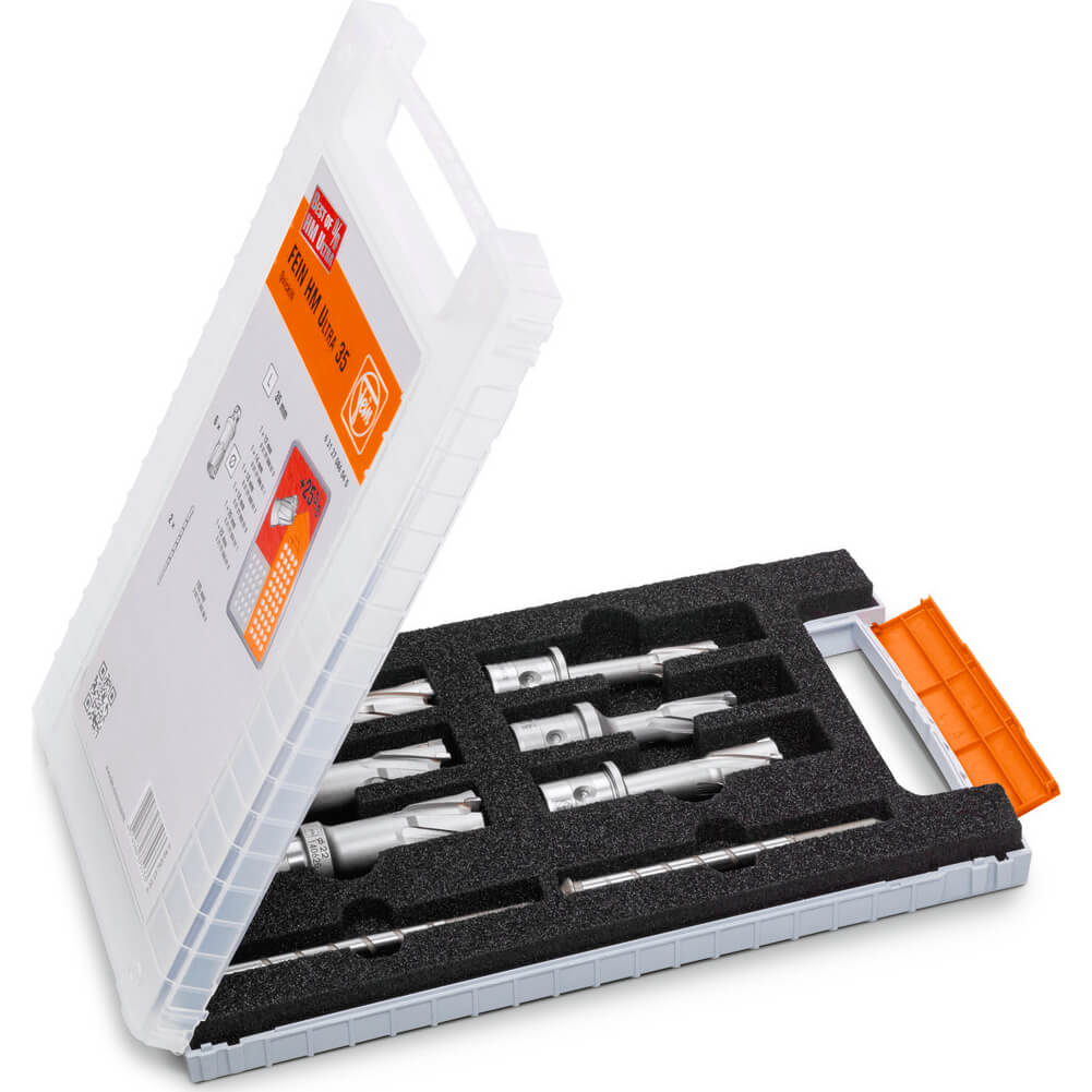 Fein 8 Piece Best of HM Ultra QuickIN Core Drill Bit Set Price Comparisons | Compare The Build