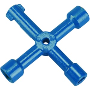 Wickes Blue 4 Way Utility Key | Compare The Build