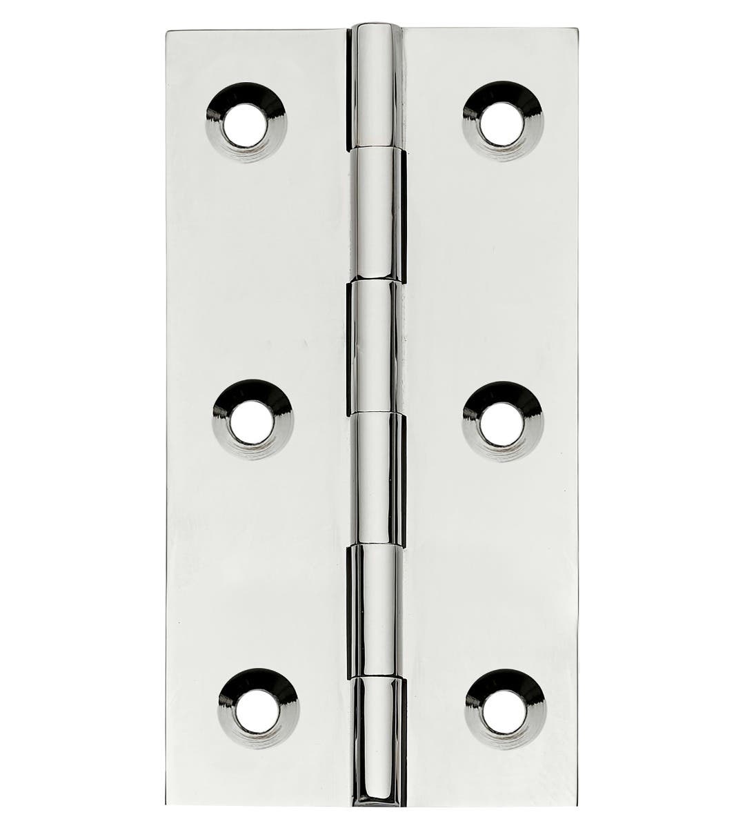 Solid Drawn Butt HInge Polished Chrome 76x41mm Price Comparisons | Compare The Build