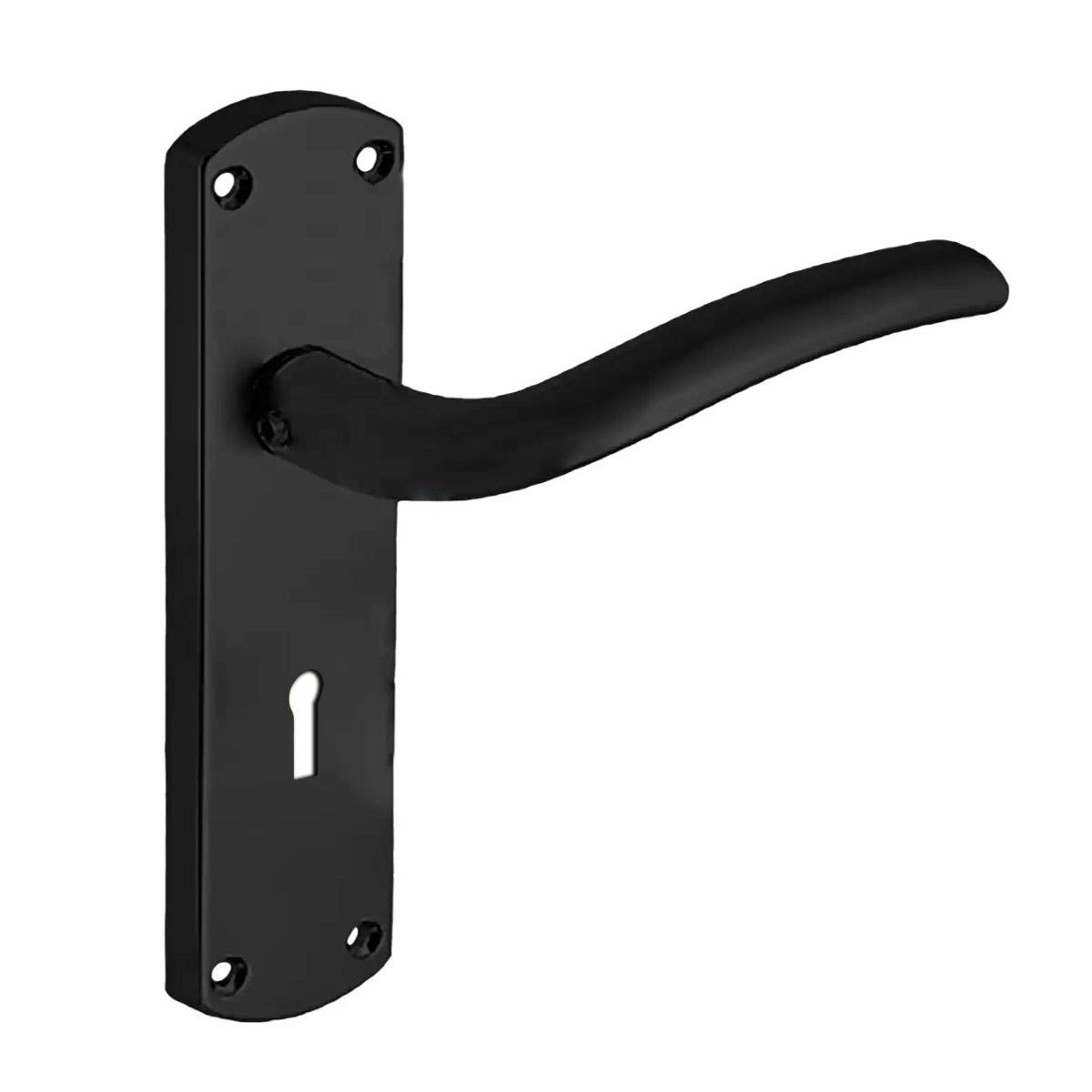 Goodrich Lever Lock Door Handle Matt Black | Compare The Build