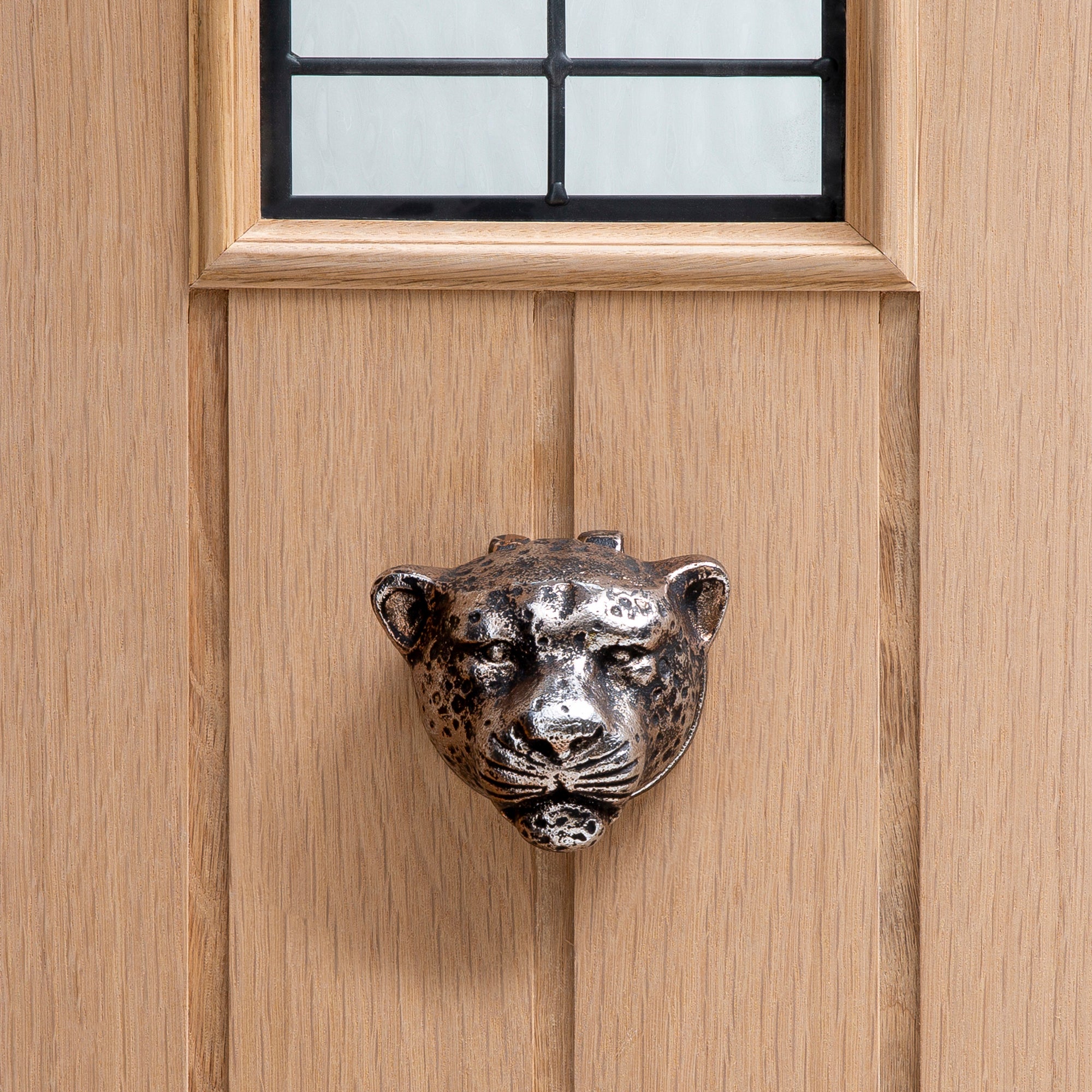 Leopard Door Knocker Gold Price Comparisons | Compare The Build