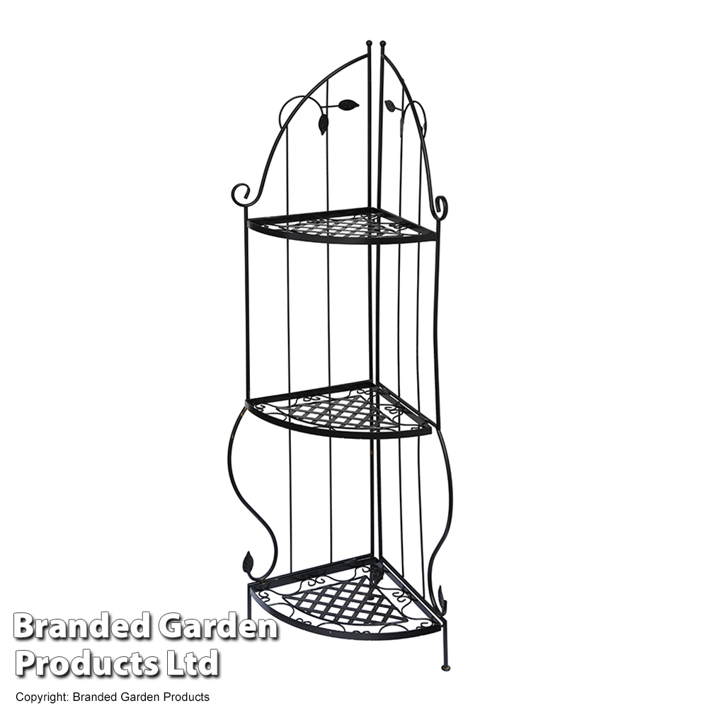 3 Shelf Metal Corner Plant Stand Price Comparisons | Compare The Build