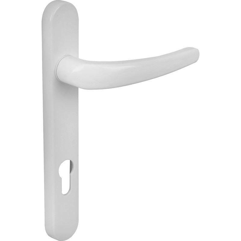 ERA PVCu Door Handles (Pair) in White Price Comparisons | Compare The Build