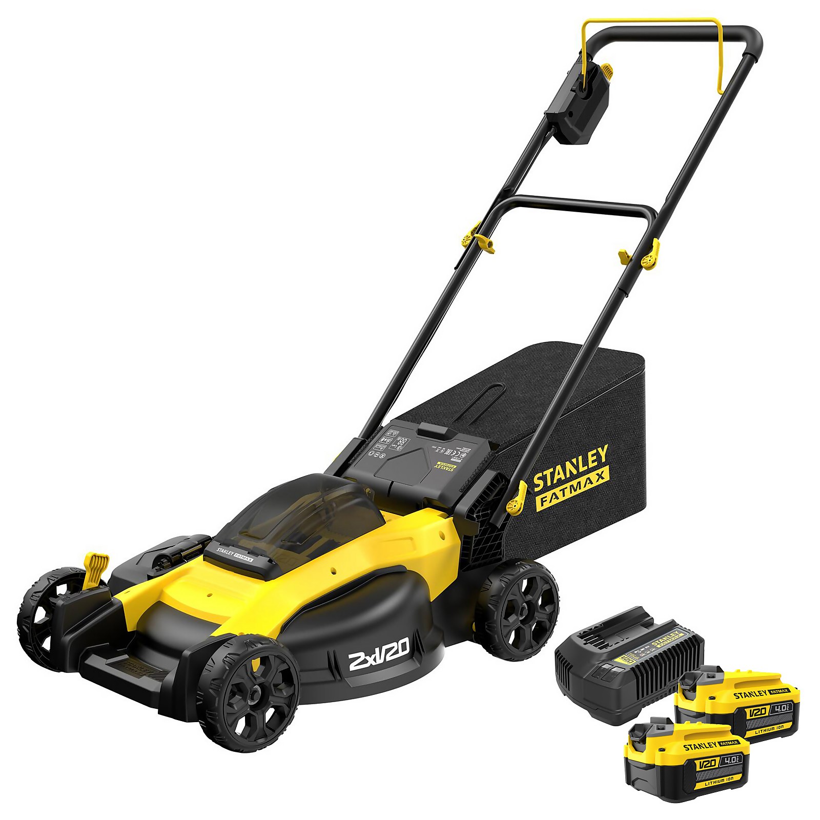 Stanley Fatmax 36V Lawnmower - 51cm Price Comparisons | Compare The Build