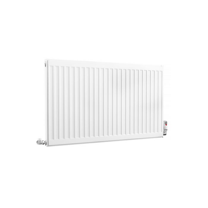 Kartell K-Rad Compact Horizontal Radiator, White, 600mm x 1000mm - Single Panel, Single Convector Price Comparisons | Compare The Build