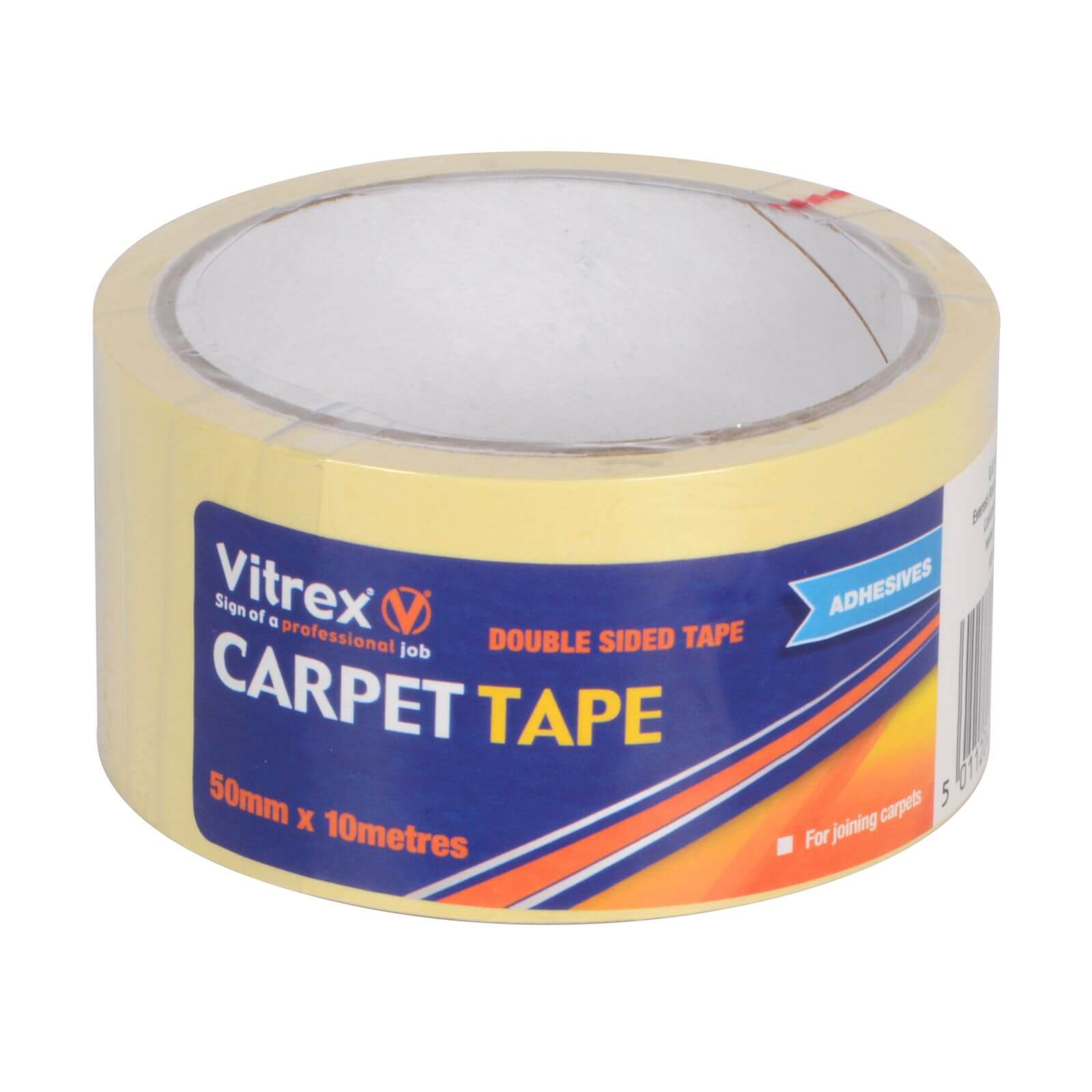 Vitrex Double Sided CARPET TAPE 50mm X10m Price Comparisons | Compare The Build