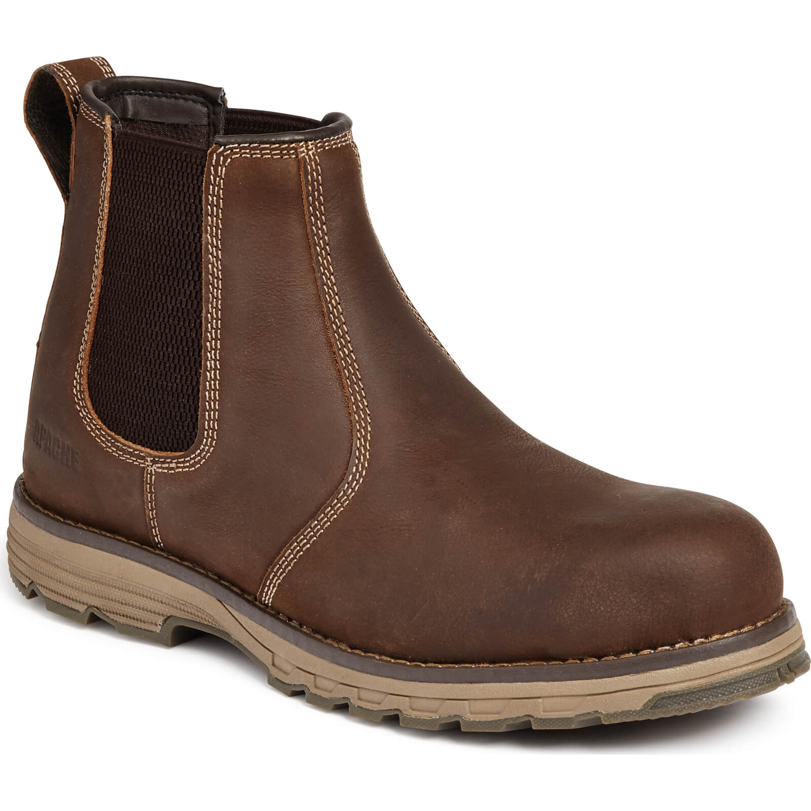 Apache Flyweight Dealer Water Resistant Safety Boots Brown Size 9 Price Comparisons | Compare The Build