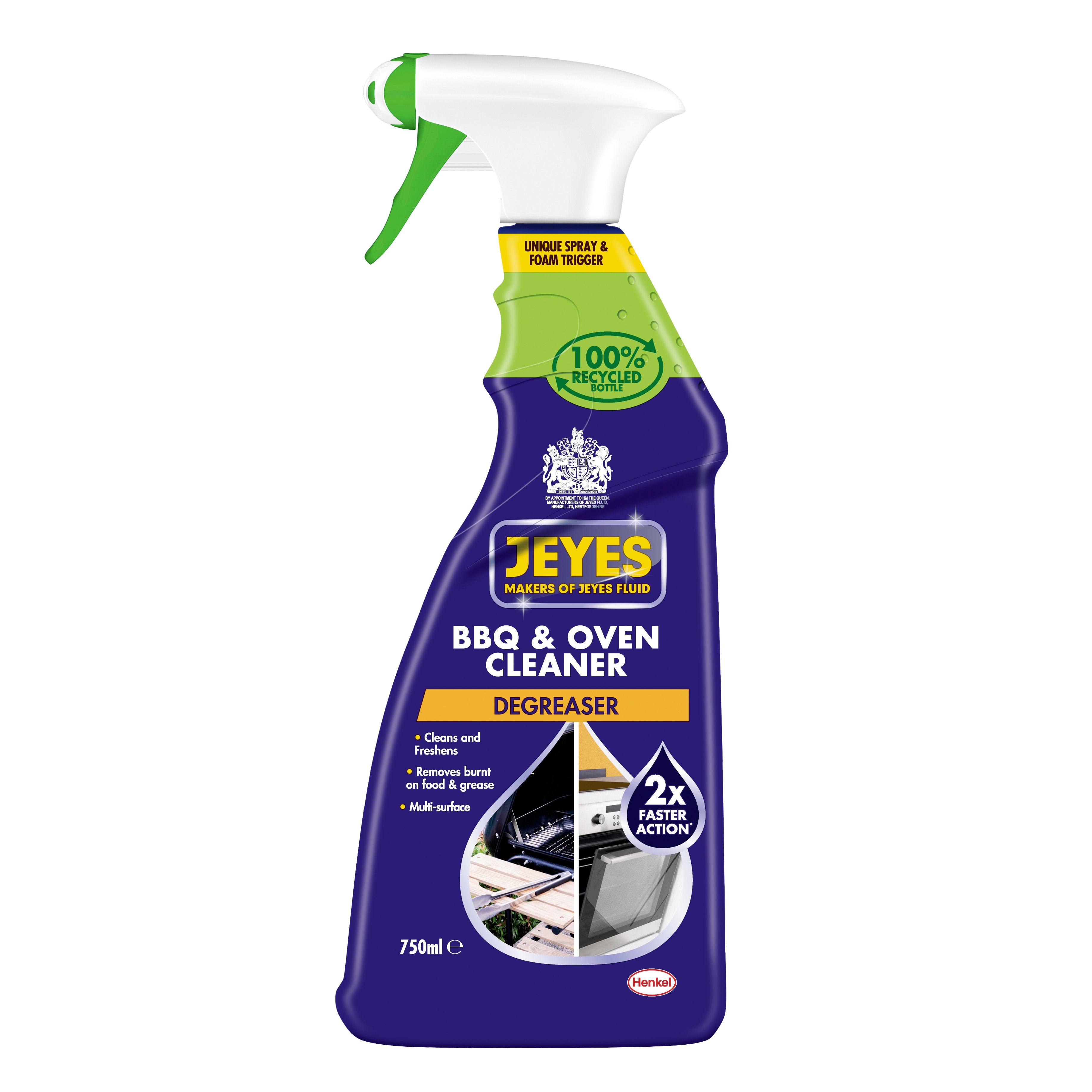 Jeyes Fluid 1-2 Spray Anti-Bacterial Bbq, Grill & Oven Cleaner, 750Ml Price Comparisons | Compare The Build