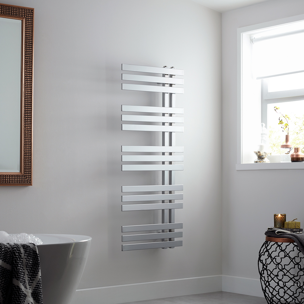 Towelrads Cobham Designer Rail, Chrome, 1200x500mm Price Comparisons | Compare The Build