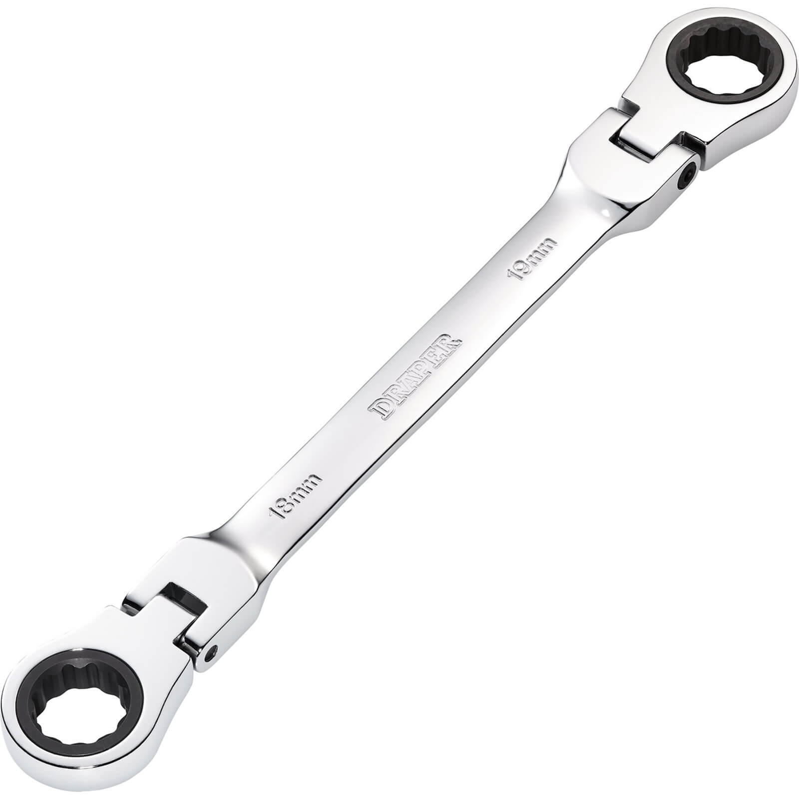 Draper Hi Torq Flexible Double Ratchet Ring Spanner 18mm x 19mm Price Comparisons | Compare The Build