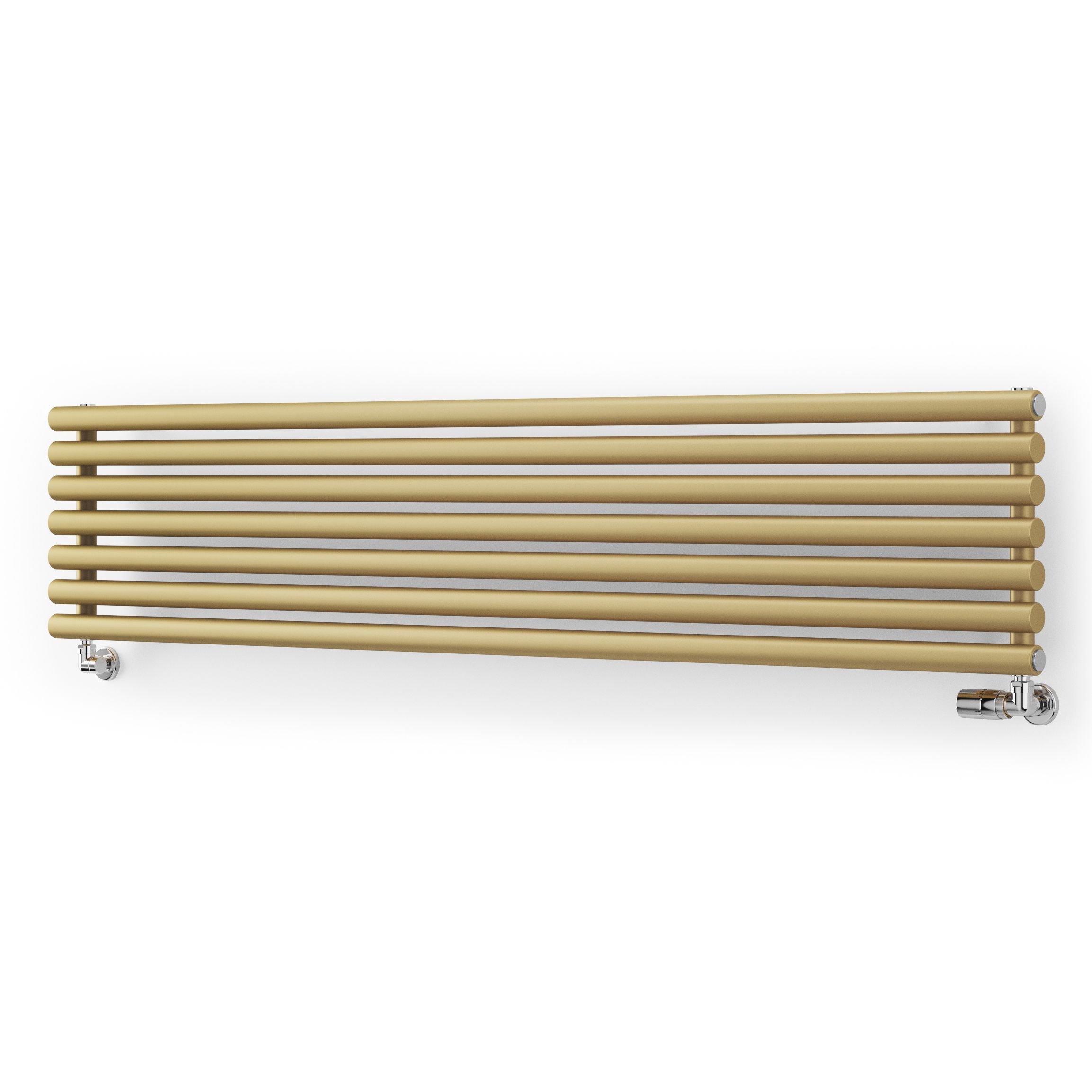 Terma Rolo Room Matt Brass Horizontal Or Vertical Designer Radiator, (W)370mm X (H)1800mm Price Comparisons | Compare The Build