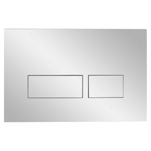 Abacus Flush Plate for Bathrooms - Chrome Price Comparisons | Compare The Build