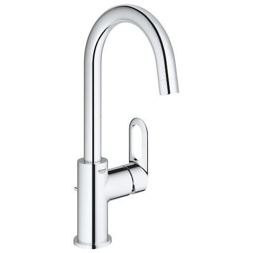 Grohe Start Loop High Rise Swan Neck Basin Mixer Tap with Pop Up Waste 23780000 Price Comparisons | Compare The Build