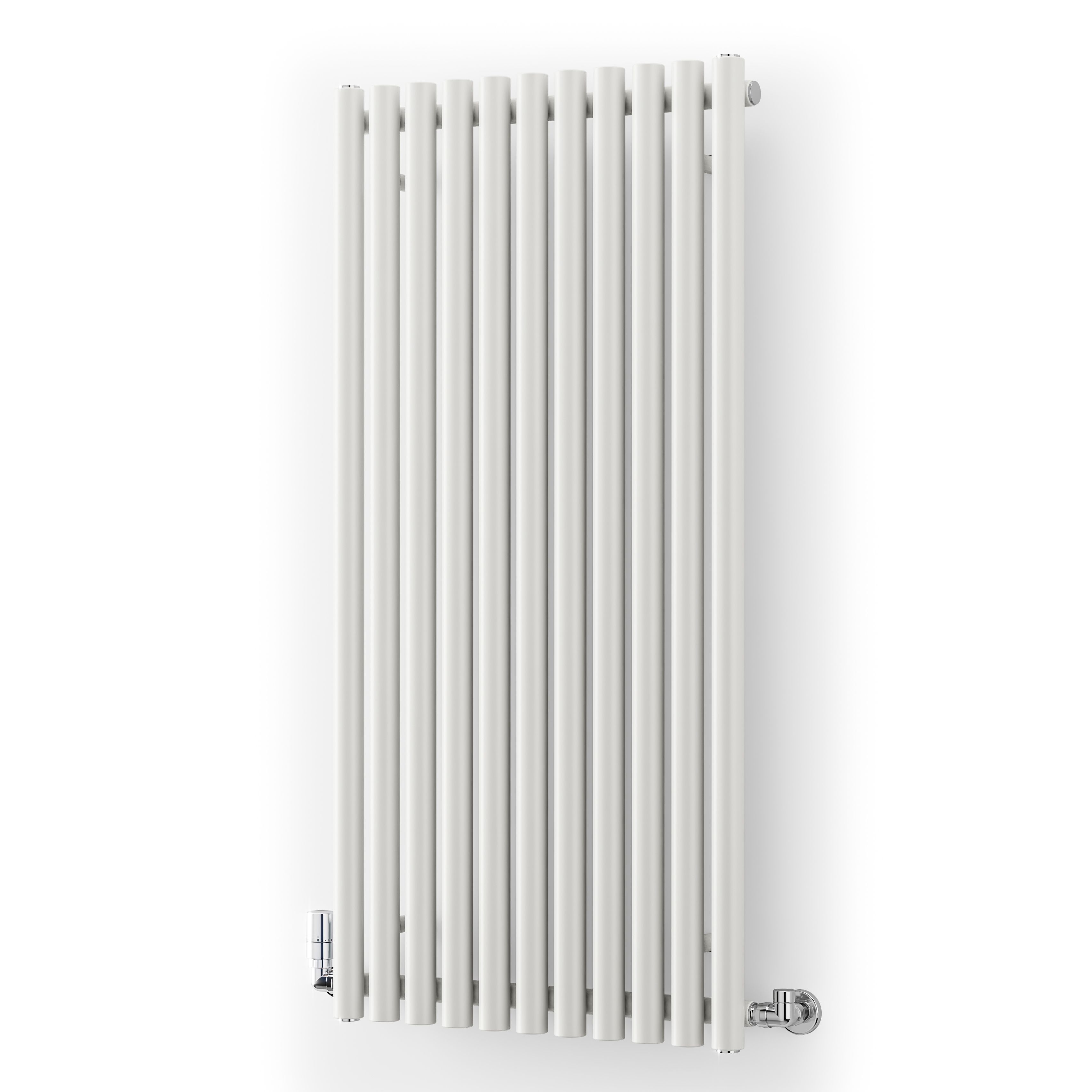 Terma Rolo Room Satin White Horizontal Or Vertical Designer Radiator, (W)590mm X (H)1200mm Price Comparisons | Compare The Build