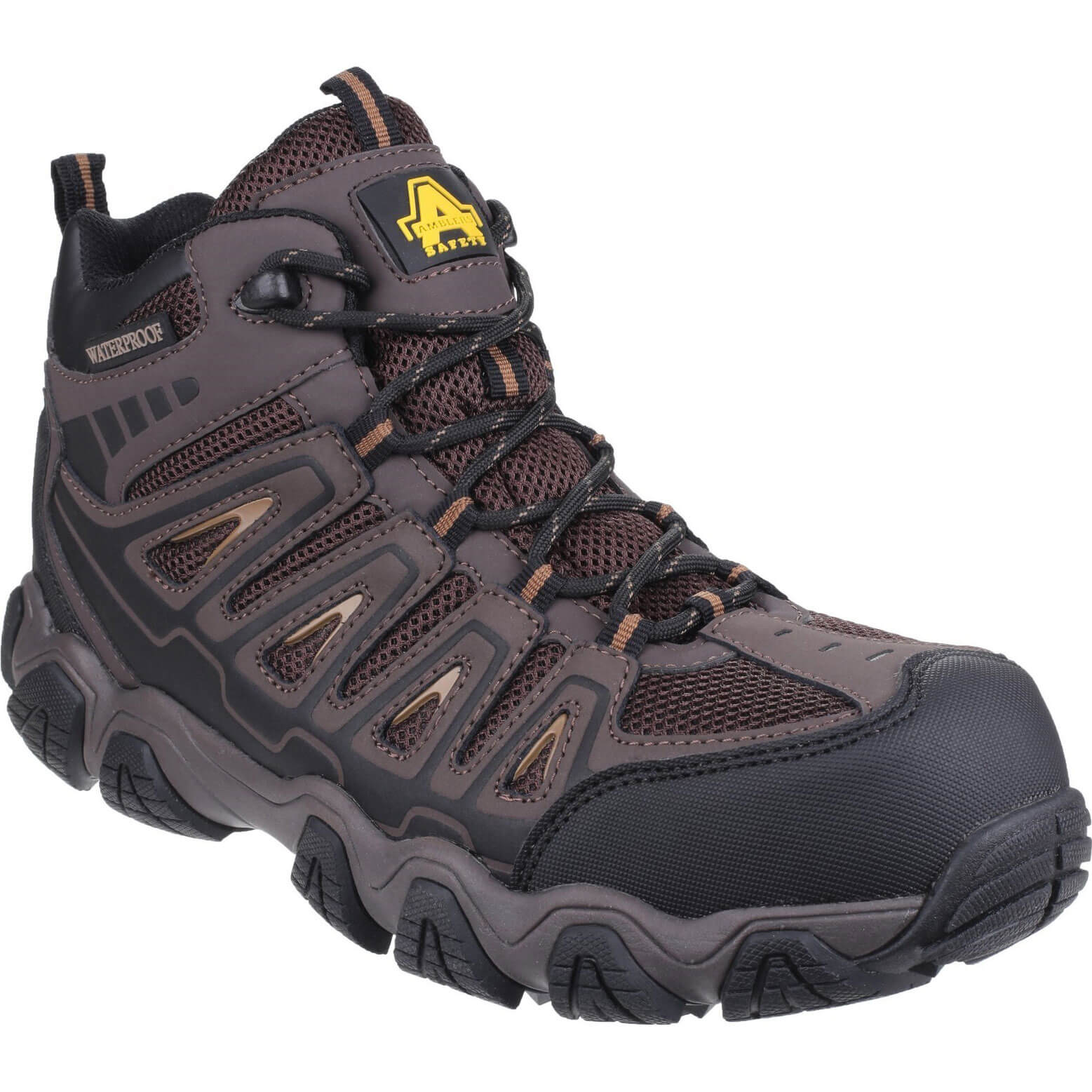 Amblers Safety As801 Waterproof Non-Metal Safety Hiker Brown Size 7 Price Comparisons | Compare The Build