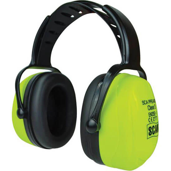 Scan Hi Vis Yellow Ear Defenders Price Comparisons | Compare The Build