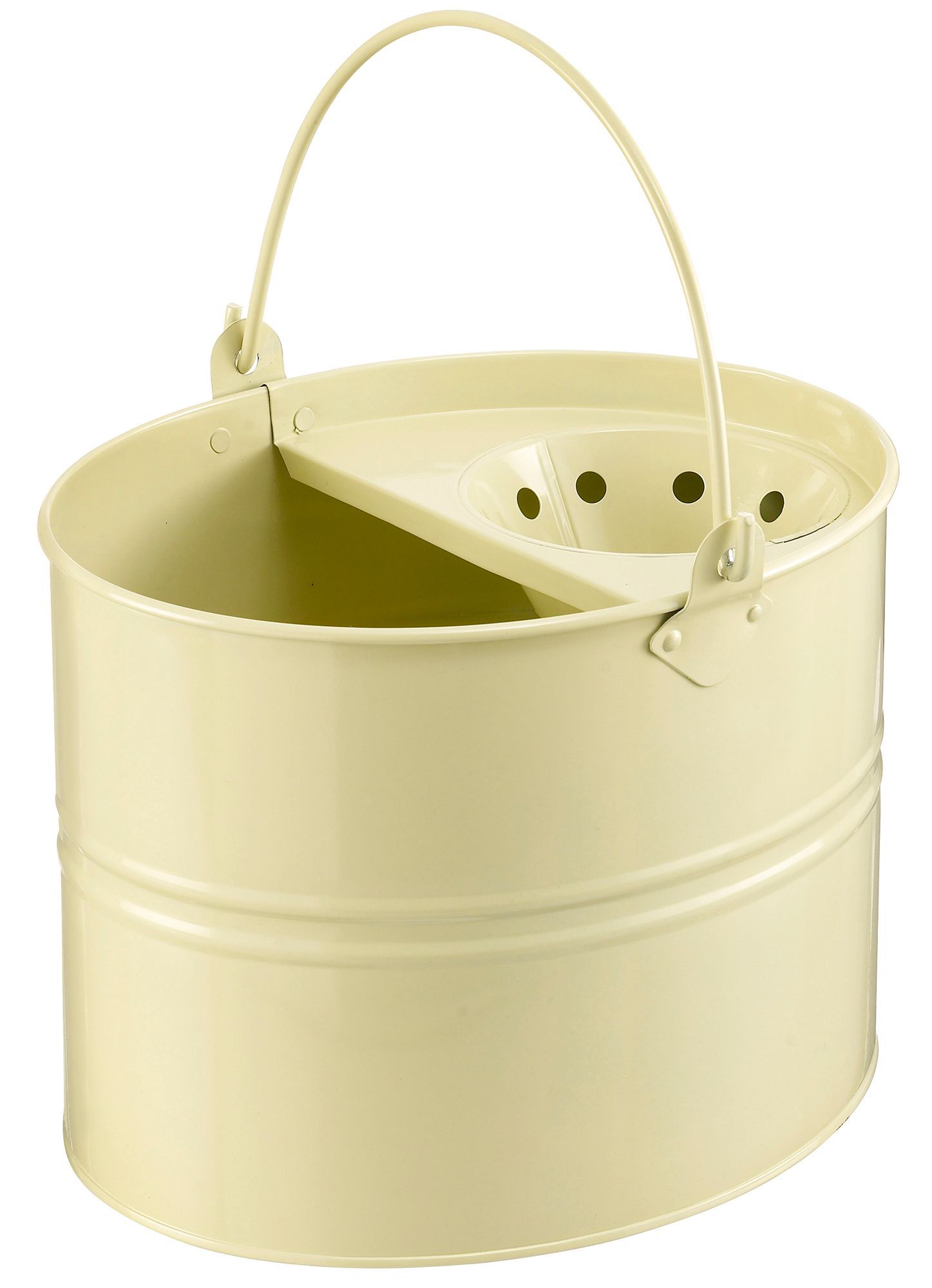 Lily & Brown Cream Steel Mop Bucket Price Comparisons | Compare The Build