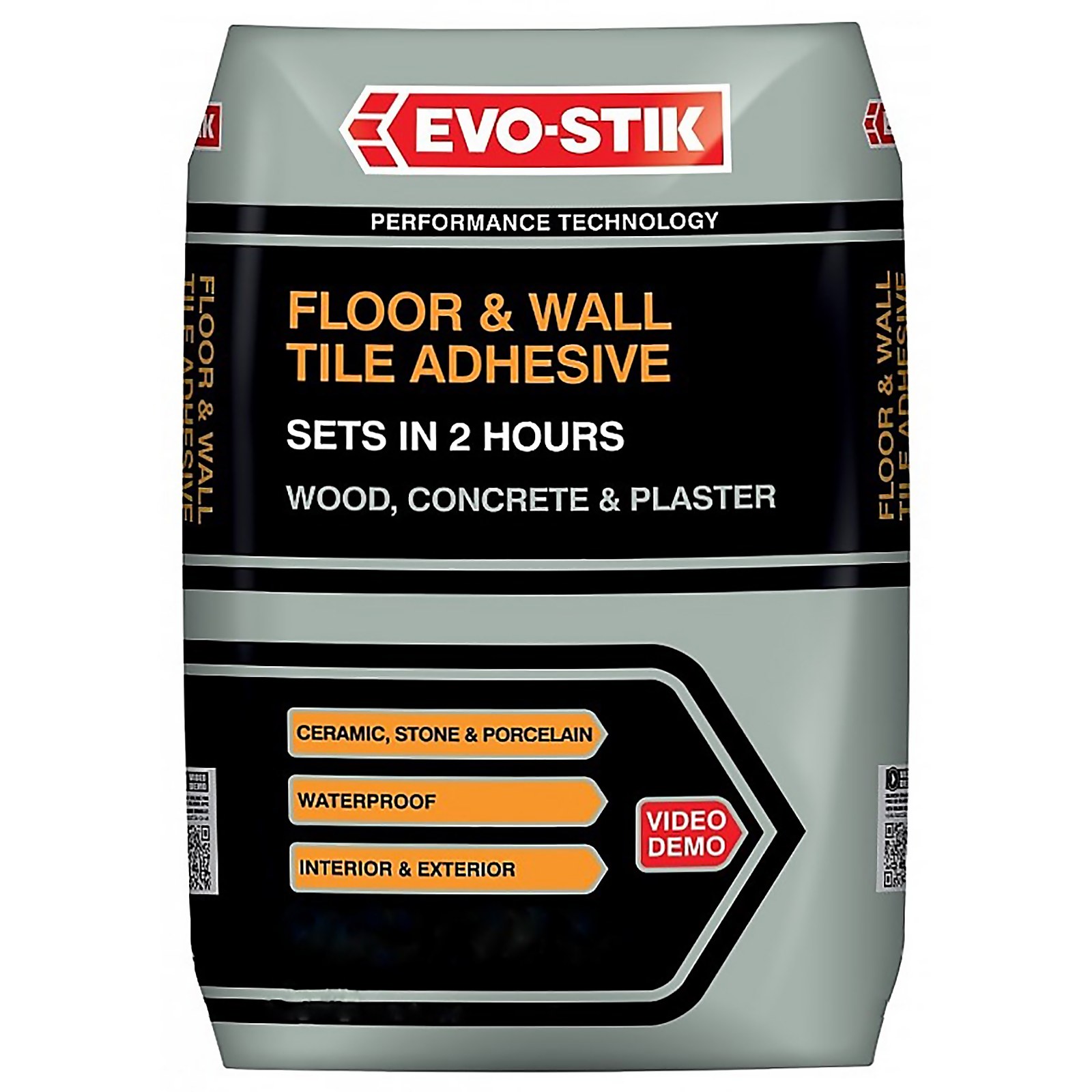 EVO-STIK Fast Set Floor & Wall Tile Adhesive for Wood, Concrete and Plaster 20kg - Grey Price Comparisons | Compare The Build