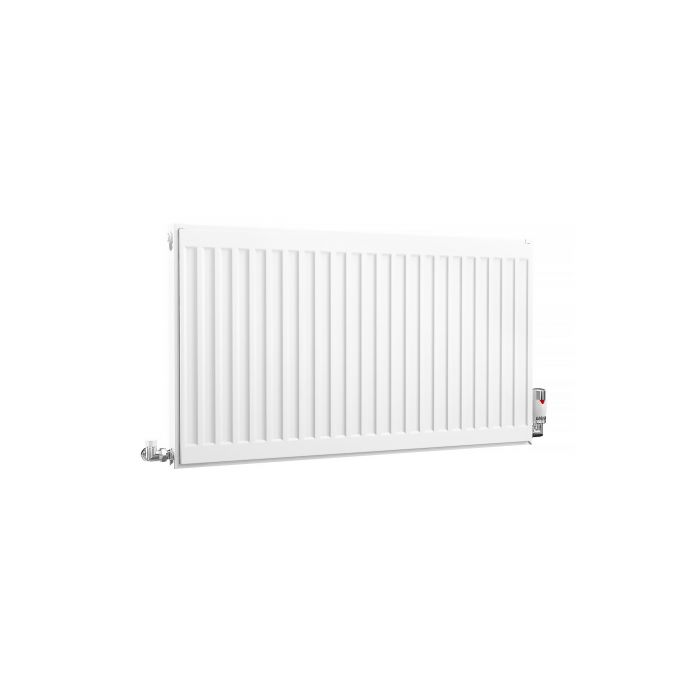 Kartell K-Rad Compact Horizontal Radiator, White, 500mm x 900mm - Single Panel, Single Convector Price Comparisons | Compare The Build