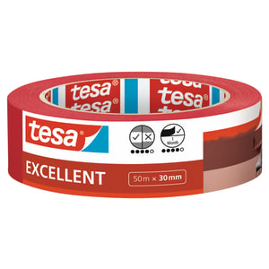 Tesa Masking Excellent Masking Tape - 50m x 30mm | Compare The Build