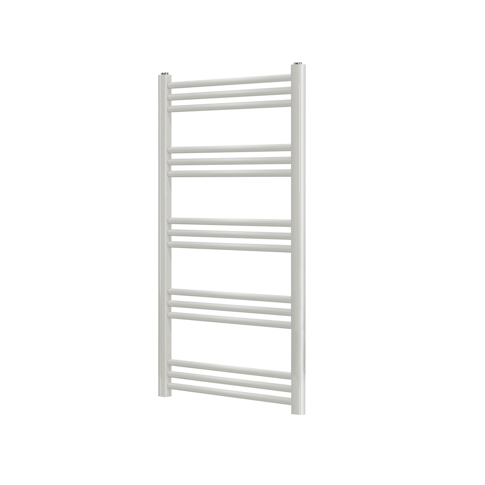 Blyss Leyburn 409W Flat Electric White Towel Warmer (H)1100mm (W)500mm Price Comparisons | Compare The Build