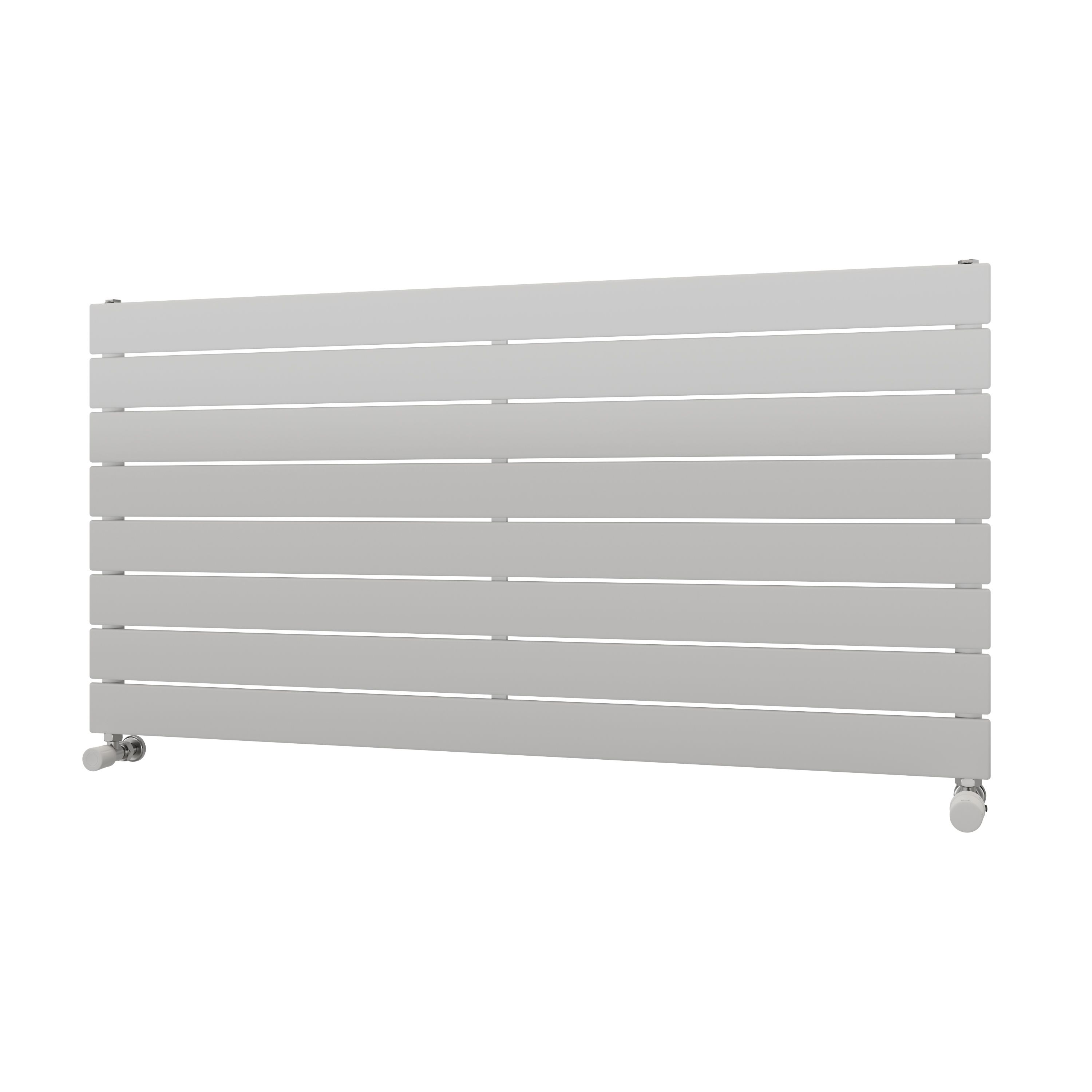 Ximax Vertirad Satin White Horizontal Designer Panel Radiator, (W)1200mm X (H)595mm Price Comparisons | Compare The Build