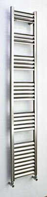 Accuro Korle Champagne Vertical Designer Radiator, (W)300mm (H)1800mm | Compare The Build