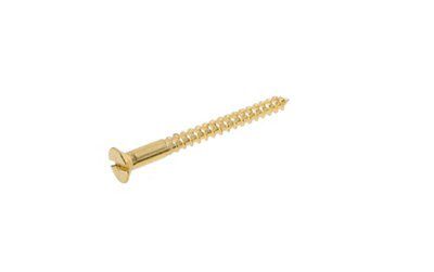 Avf Brass Furniture Screw (Dia)3.5mm (L)40mm, Pack Of 25 Price Comparisons | Compare The Build