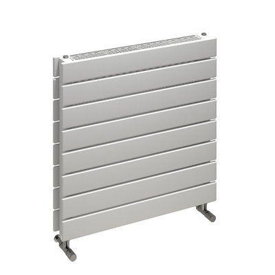 Kudox Tira Horizontal Designer Radiator, White (W)600mm (H)588mm Price Comparisons | Compare The Build